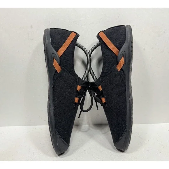 Xero Hana Hemp Barefoot Shoes Men's Sz 9 Black Canvas Minimalist Lightweight - Picture 5 of 8